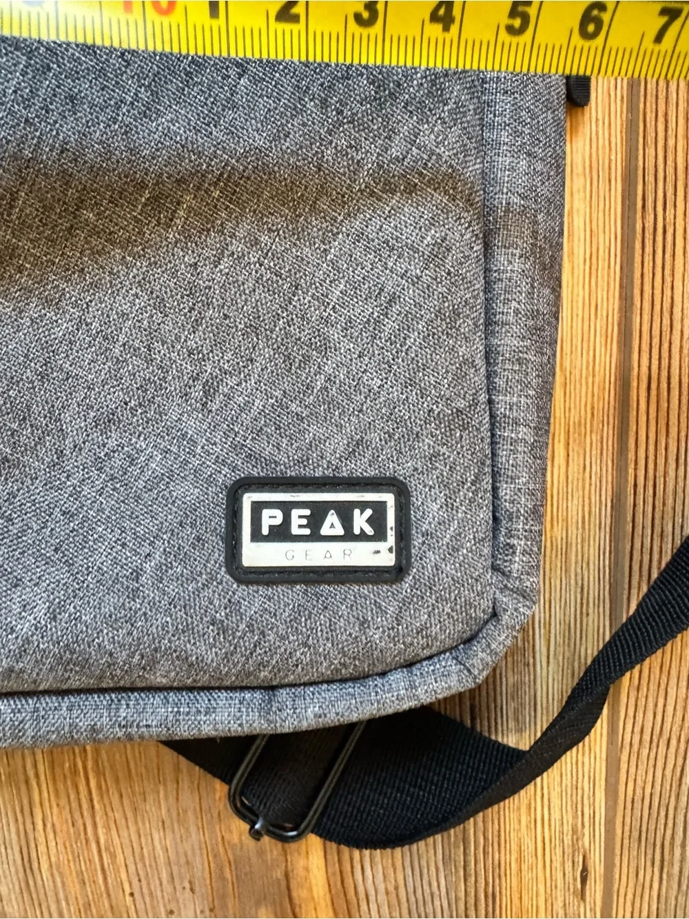 3/$15. Peak Gear Grey Sling Crossbody Bag